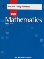 Holt Mathematics, Course 2: Problem