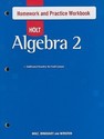 Holt Algebra 2 Homework and Practice Workbook