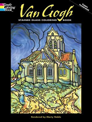 Van Gogh Stained Glass Coloring Book