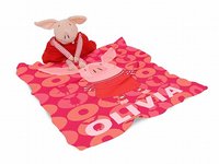 Olivia Plush Blanket [With Hangtag]