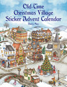 Old-Time Christmas Village Sticker Advent Calendar