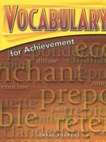 Vocabulary for Achievement: Sixth Course