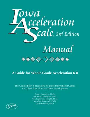 Iowa Acceleration Scale Manual Forms